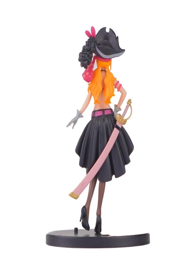Offo One Piece Anime Grand Line Lady Nami Action Figure| Lightweight Attractive Durable for Home Decors, Office Desk and Study Table (OPAF142) - Image 3